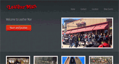 Desktop Screenshot of leathermanshop.com